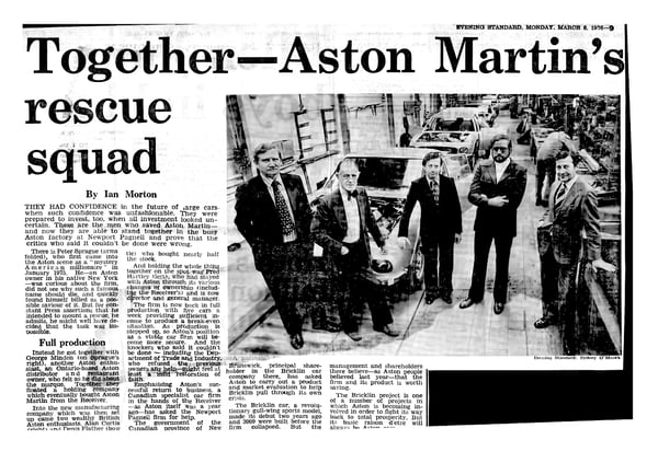 Aston-Martin Evening Standard 1976